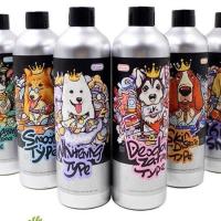 6K系列宠物香波浴液狗狗沐浴露 泰迪金毛比熊除臭留香抑菌500ml 1k美白香波 单香波一瓶