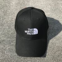 嘻哈帽TNF经典潮牌男女ins北脸潮流嘻哈棒球帽户外遮阳鸭舌帽 黑色