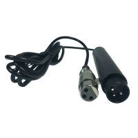 电容麦克风48V幻象供电线大震膜话筒连接线1.5伏转48伏转换电源线 卡农接口