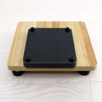 音箱托盘功放CD器材音响避震板防震板底盘底座架子脚架机架 黑色一个价格 20cm*25cm*4.5高