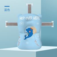 婴幼儿沐浴垫悬浮浴床防滑新生儿护脊浴网浴盆洗澡神器网兜可坐躺 蓝色海豚--悬浮款(0-5个月)