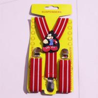 [买二送一]儿童卡通背带夹宝宝裤夹婴儿夹裤子松紧带可调节长短 女宝(颜色随机))