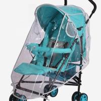 婴儿车防风挡雨罩保暖护脚推车雨罩婴儿车雨罩通用儿童伞车童车 大号雨罩[可盖到脚]