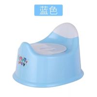 儿童坐便器男女宝宝 婴幼儿马桶小便盆儿童小孩坐便器 天蓝色+马桶刷