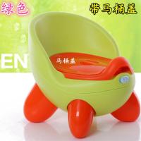 儿童坐便器坐便登小马桶加大加厚女宝宝马桶男婴儿便盆小孩尿盆 绿色A坐便器+马桶盖