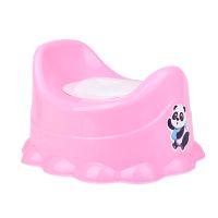 儿童坐便器女宝宝座便器婴儿小孩小马桶 婴幼儿男便盆尿盆 底座加防滑垫(浅粉色)