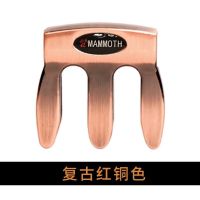 专业金属小提琴弱音器 小提琴消音器减小音量静音练习三色选 复古红铜色