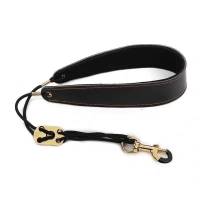 萨克斯双肩背带中音次中音高音双肩背带儿童成人挂带脖带肩挂吊带 黑色单肩五孔背带