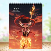 可爱a4素描本空白厚古风速写本16K画画本学生美术彩铅本8k绘画本 哪吒-A4(21*29.7cm)