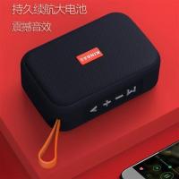 蓝牙A9音箱大音量u盘户外手机双喇叭重低音炮迷你无线收音机 标配版-磨砂黑(震撼音效★持久电量) 官方标配