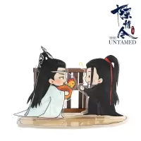 [陈情令官方商城]周边 魏无羡蓝忘机 名场面立牌 醉酒偷鸡款