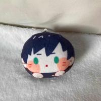 动漫咒术回战周边毛绒团子五条悟挂件伏黑惠脸型钥匙扣挂件虎杖悠 伏黑慧 8厘米毛绒团子