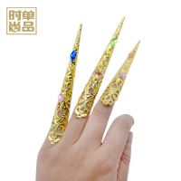 甄嬛娘娘指甲套同款护甲假长指古代宫廷舞蹈古装配饰 指甲1个