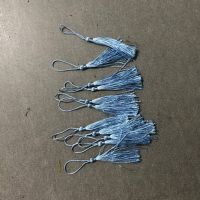 汉服道具工艺流苏伞汉服伞吊顶装饰伞手工伞拍照摄影古风伞舞蹈伞 24个蓝色流苏