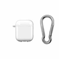 电镀软壳airpods保护套1/2代苹果蓝牙耳机壳pro3个性创意可爱潮牌 透明软壳[无图案] Airpods1/2代[
