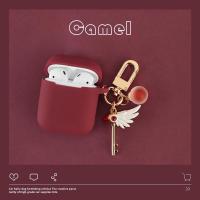 可爱鸭airpods保护套硅胶2卡通适用于苹果无线蓝牙耳机壳软pro3代 1/2代通用 小樱鸟头呼唤杖