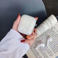 简约创意2代保护套硅胶AirPods pro3代 苹果无线蓝牙耳机套挂件女 贝壳七彩软 单壳 airpods1/2代