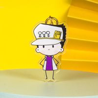 JOJO的奇妙冒险钥匙扣周边承太郎典明布加拉提徐伦动漫亚克力挂件 承太郎