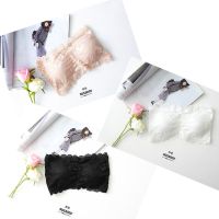 [1/2件]蕾丝性感抹胸文胸女短款打底防走光聚拢裹胸内衣无钢圈 一件装(肤色) M 建议(80斤-105斤)