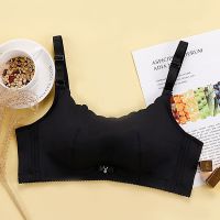 超加厚8CM无钢圈防走光内衣小胸平胸调整型超聚拢裹胸式抹胸a杯 黑色 32/70 AB通用杯