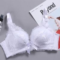 内衣女加厚文胸无钢圈聚拢小胸平胸超厚6cm白色aa杯上托性感胸罩 白色 70A 32A