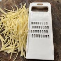 土豆丝切丝器家用搜子插板切菜多功能白蓝板擦丝刨丝护手器2mm5mm 凤驰白板5毫米粗丝