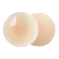 超薄防凸点无痕隐形走光胸贴遮点无胶自粘夏季学生性感透气乳头贴 固态无胶肤色(8cm)1对