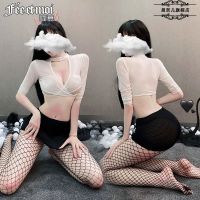 大码夜店性感情趣内衣激情套装超骚秘书职业装床上制服诱惑服装女 01性感秘书 S码(适合80-110斤)不含袜