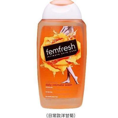 英国澳洲芳芯Femfresh女性私处洗护液护理液私部私密日常清洁保护 英版洋甘菊 1瓶