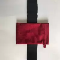 坐灸垫U型枕艾梗坐垫专用艾灸牛袋绑袋坐灸专用会阴紫砂坐垫灸器 绑袋