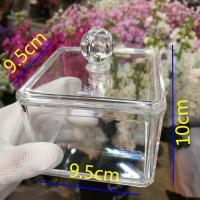 桌面透明亚克力棉棒棉签盒 化妆品收纳盒 首饰珠宝多功能化妆棉盒 1181