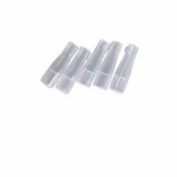 钱小姐化妆刷便携保护盖亚克力盖子眼影刷唇刷鼻影刷眉刷塑料盖子 5个