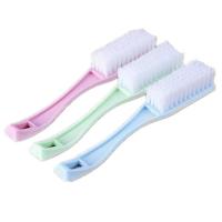 3/6个装 长柄塑料洗鞋刷子家务清洁刷 鞋刷 洗衣服刷子硬毛刷 发3个鞋刷