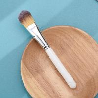 面膜刷软毛脸部美容刷面膜刷子面膜扫化妆刷水疗刷美容院化妆工具 白杆-密毛软刷(1支)