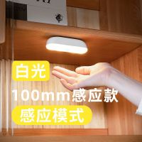 磁铁吸护眼LED台灯长条酷毙灯管学生宿舍USB充电调光卧室床头遥控 人体感应[白光] 迷你款-10厘米[充插两用]