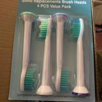 飞利浦超声波电动牙刷HX3610 HX3620同HX3640/50电池式 成人适配 刷头