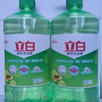 立白天然果醋(水果蔬菜)洗洁精家庭装大瓶1㎏(2斤装) 青柠大瓶精(2.9斤)1瓶