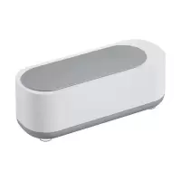 超声波眼镜清洗机清洁器洗眼镜机神器家用隐形眼镜美瞳清洗器自 QX-021白色(需要自备7_t