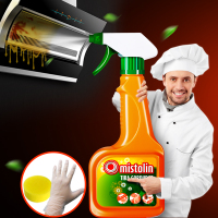 Mistolin厨房重油污清洁剂油烟机清洗剂灶台油污净强力去除油污 泡沫款