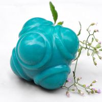 六角反应球 变向球敏捷训练球灵敏球 网球乒乓球羽毛球速度反应球 绿色