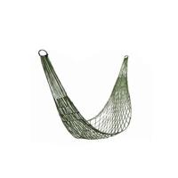 户外室内网绳吊床网状吊床单人带环加粗网兜尼龙吊床秋千休闲树床 9股网绳+绑绳