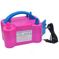 波波球电动打气机双孔吹气球机充气泵充气机打气球家用便插电机 波波球乳胶气球充气机