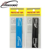 克洛斯威拍头保护贴边框羽线防护贴羽毛球拍耐磨PU加厚护线防掉漆 2条黑色