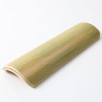 竹筒颈椎修复颈椎专用枕头复位牵引竹子空心硬实木U型半圆柱理疗 无枕套 腰枕高3-4cm