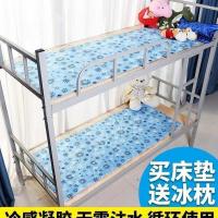 泰国凝胶胶凉席冰垫空调冰丝席凉席夏季软席家用可折叠宿舍凉席子 50*150雪花