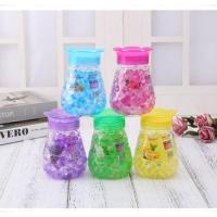 新款室内香薰卧室固体空气清新剂持久衣柜厕所除臭神器芳香水晶珠 普通款多种香型混发备注可选 1瓶装