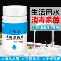 九品祥生活用水消毒泡腾片山泉水农村井水雨水野外杀菌剂 1瓶