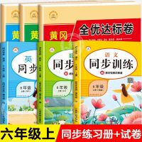 六年级上册人教版适用 英语全优达标卷 六年级上册语文数学英语人教版同步练习册同步训练全套小学课课练
