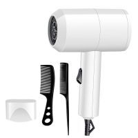 普通白(只能插电使用) usb充电吹风机学生宿舍家用负离子静音电吹风车载便携艺考吹风筒