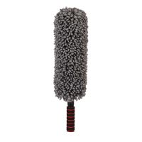 基础款-灰色 汽车除尘掸子擦车软毛扫灰尘扫把鸡毛拖把清理神器除雪洗车刷子